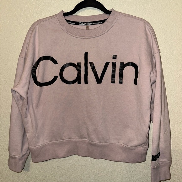 Calvin Klein Performance Sweaters - Calvin Klein Performance Dusty Pink Sweatshirt Like New Size M